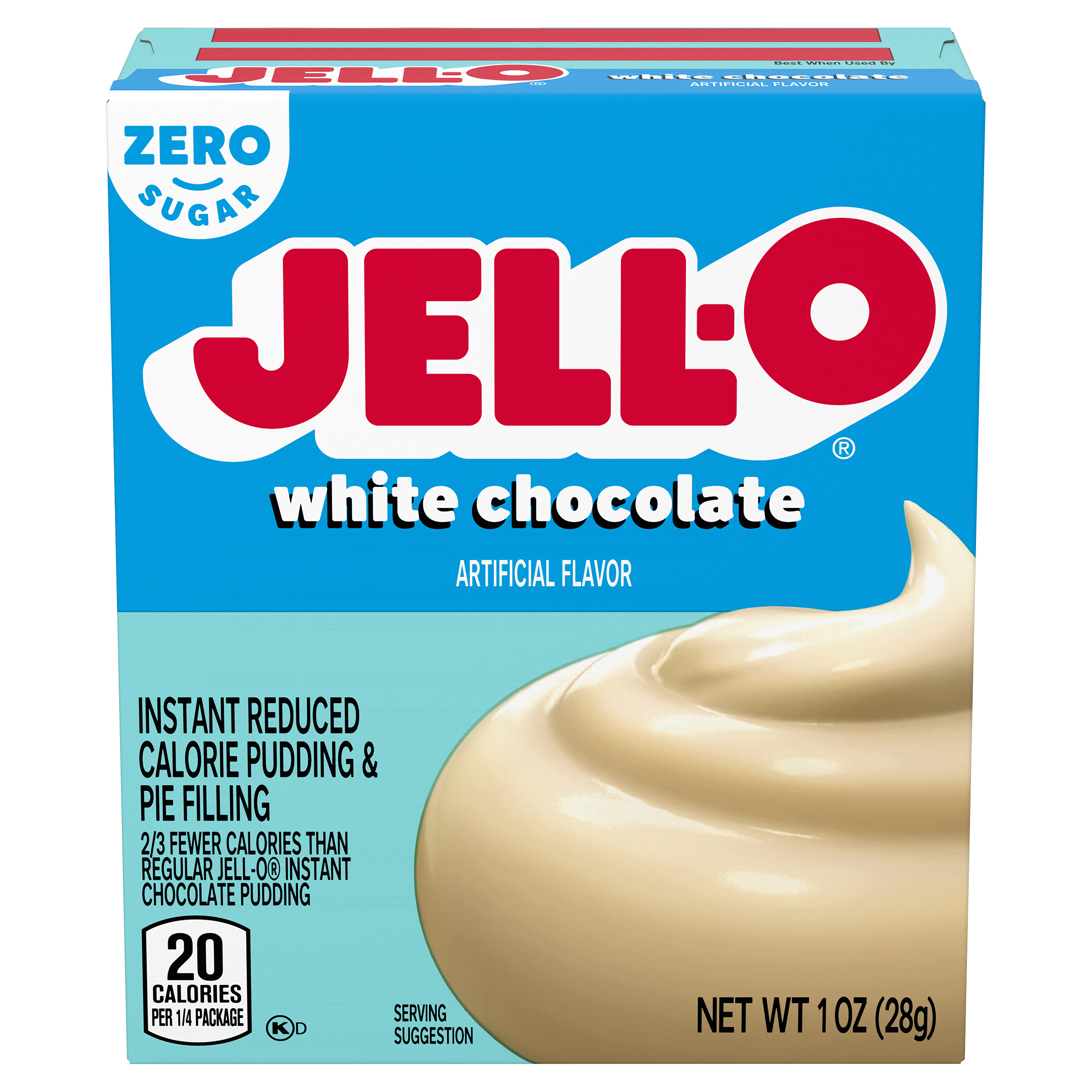 Zero Sugar White Chocolate Instant Pudding & Pie Filling | Jell-O