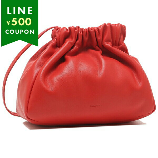 楽天市場】ジルサンダー ショルダーバッグ スクランチ レッド