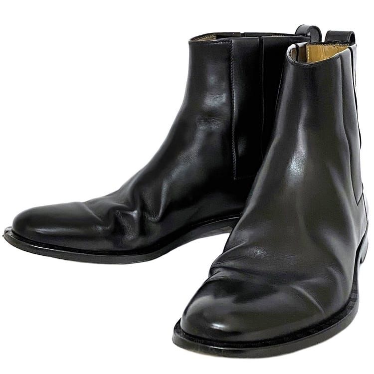 楽天市場】ルイ ヴィトン サイドゴア ブーツ ブラック 美品 メンズ