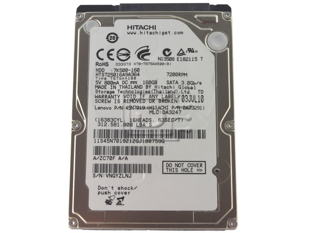 Hitachi Travelstar 7K500 0A73291 SATA Enterprise Hard Drives