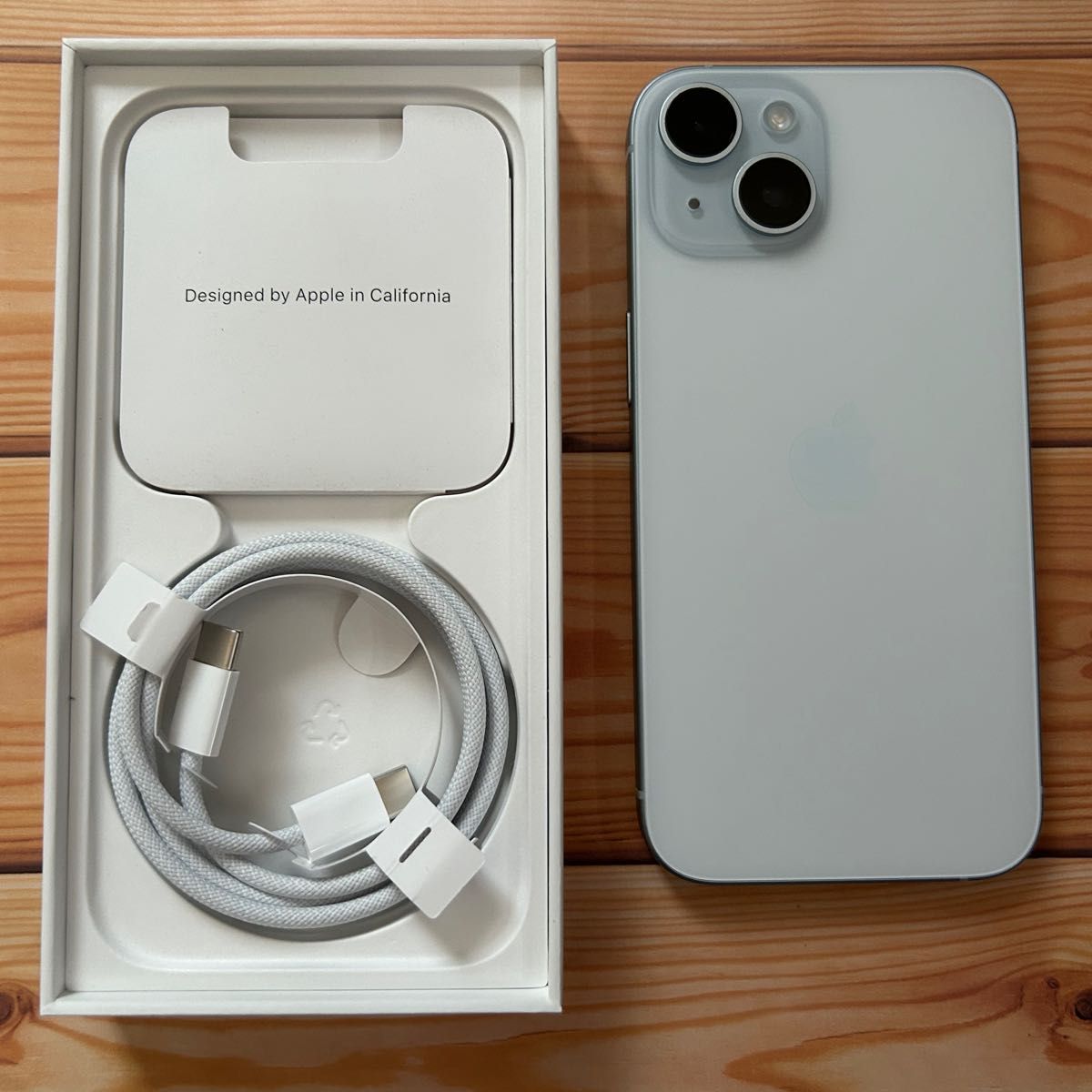 極美品] Apple iPhone 15 128GB 本体 青 ブルー blue｜Yahoo!フリマ