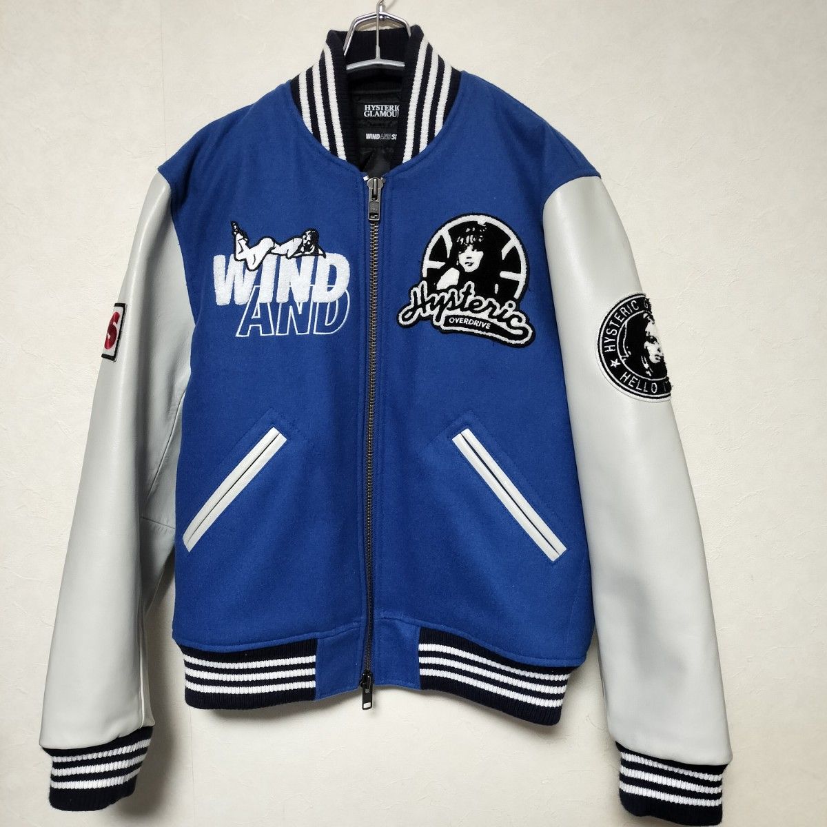 WIND AND SEA × Hysteric Glamour スタジャン S ウィンダンシー