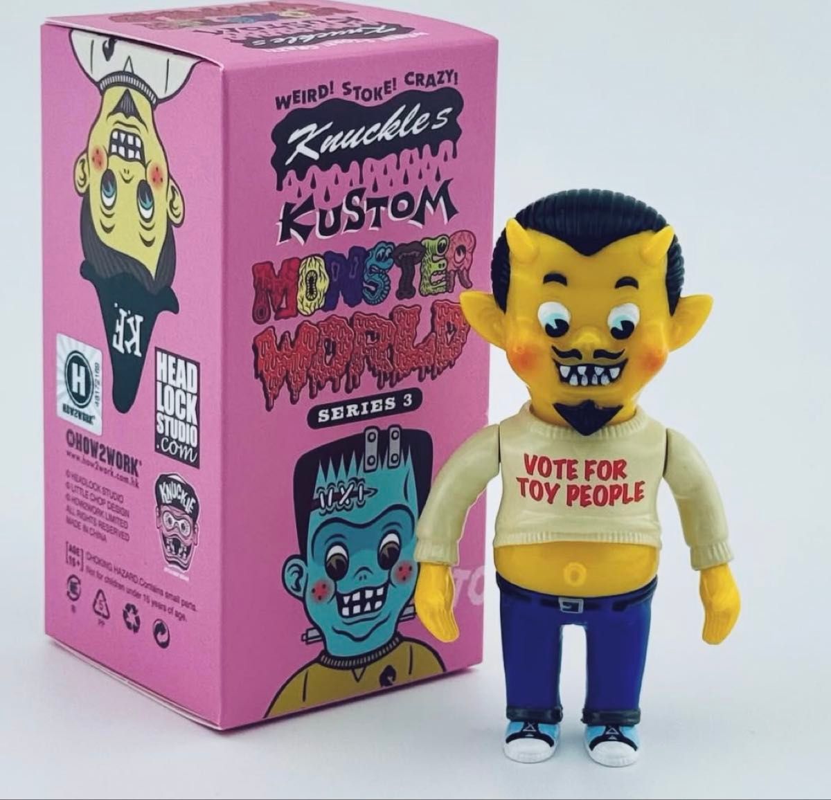 新品 headlockstudio ヘッドロックスタジオ KUSTOM MONSTER WORLD