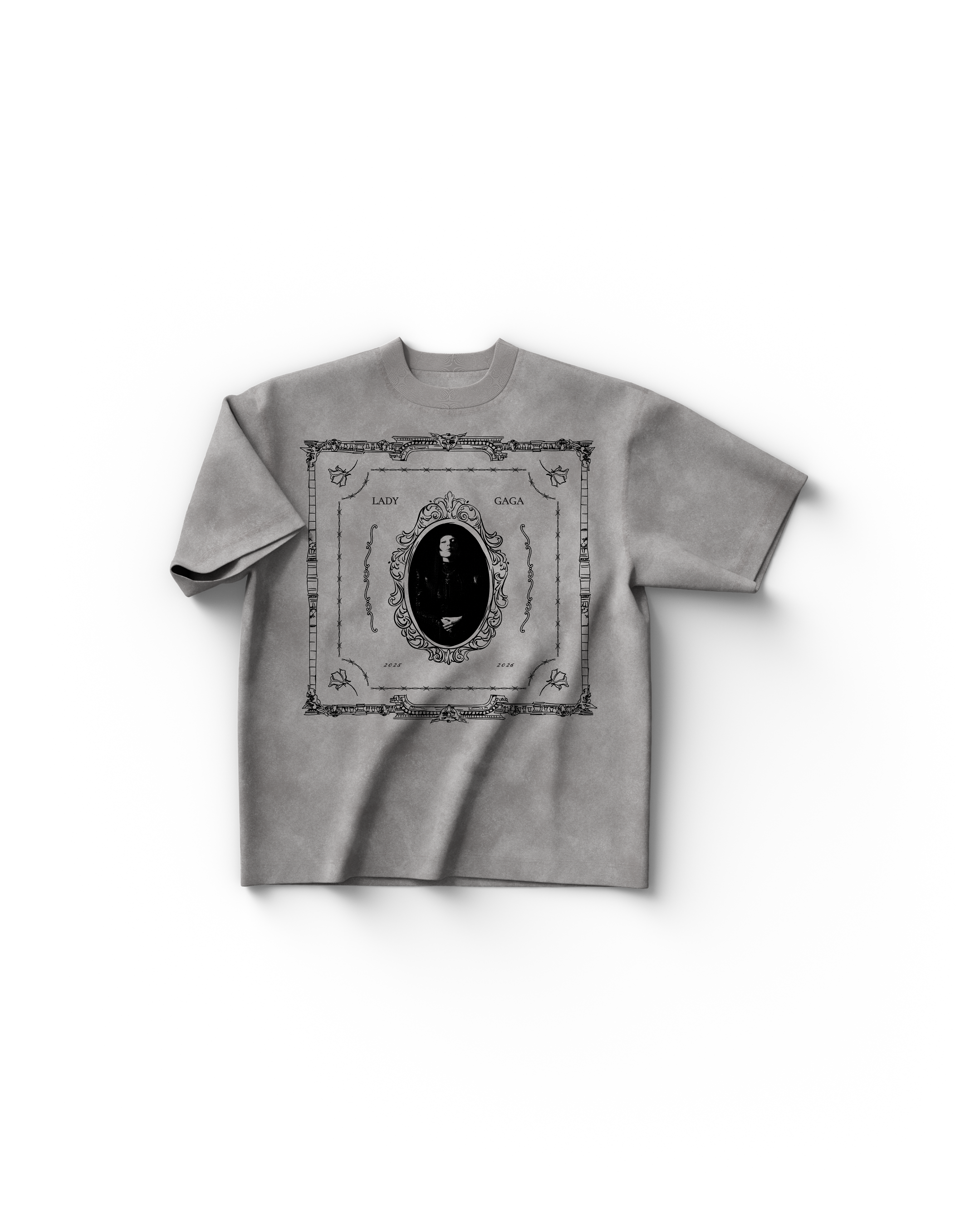 ミュージシャン Lady GAGA Roses SS TEE Lady Gaga the Mayhem Ball