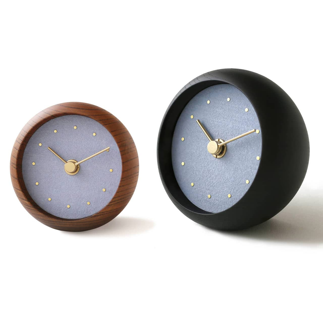 C-Brain Hanamokko Shiun (Cloud) Table Clock | Sodalite | US Retailer