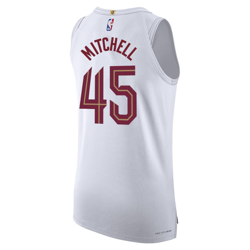 Donovan Mitchell White Association Authentic Jersey | Cavs Center