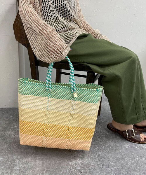 セール】【Letra/レトラ】メルカドバッグ ミディアムサイズ（かご