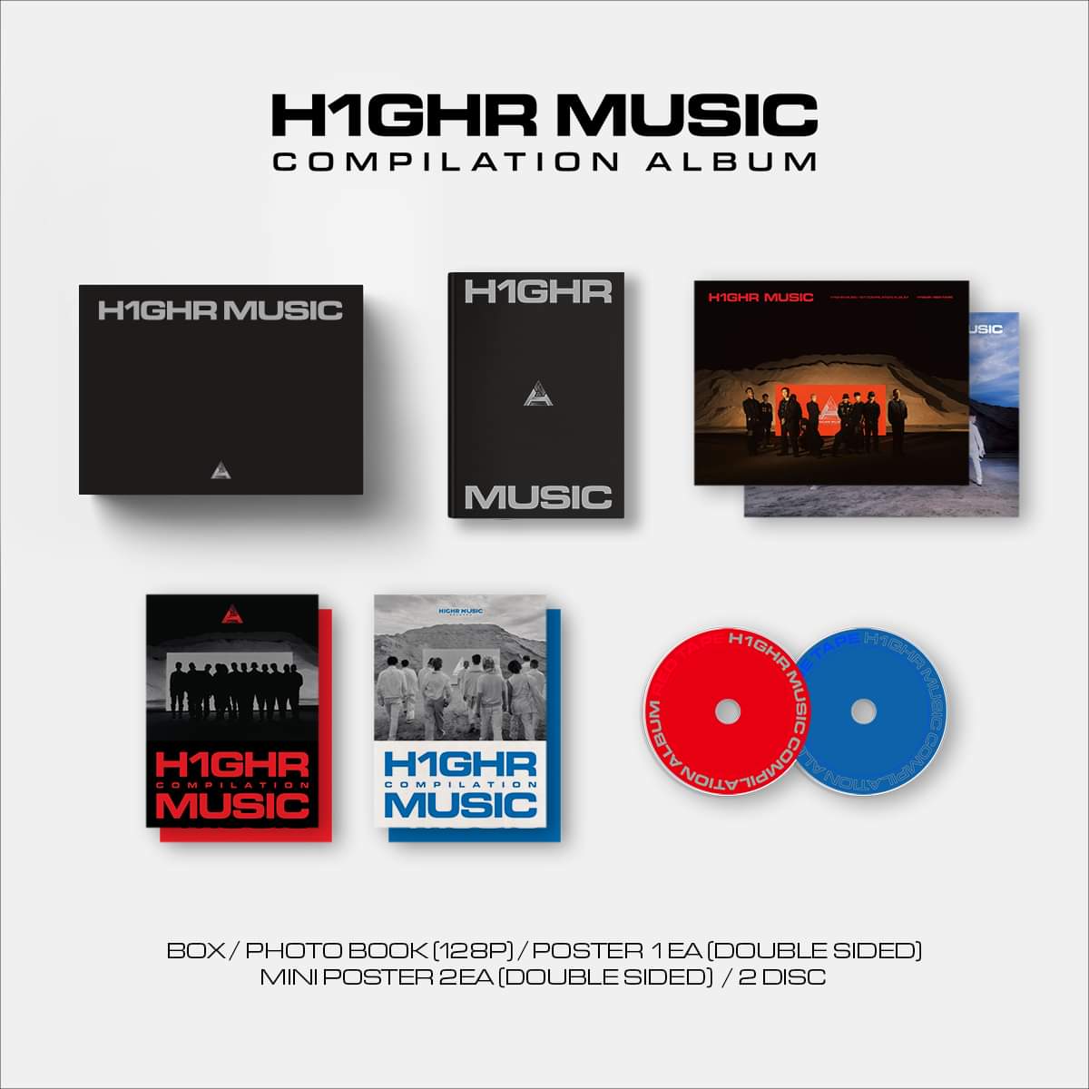 H1GHR Music Compilation Album Packaging Reveal : r/khiphop