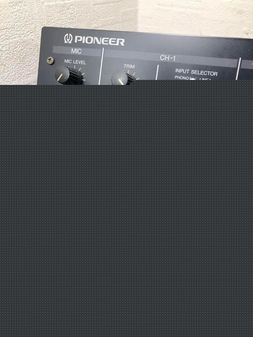 Pioneer DJ DJM-300 Black 2-Channel Professional DJ Mixer Tested