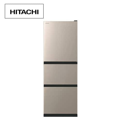 日立 冷蔵庫 【良品】冷蔵庫 265L 右開き ライトゴールド R-27TV N