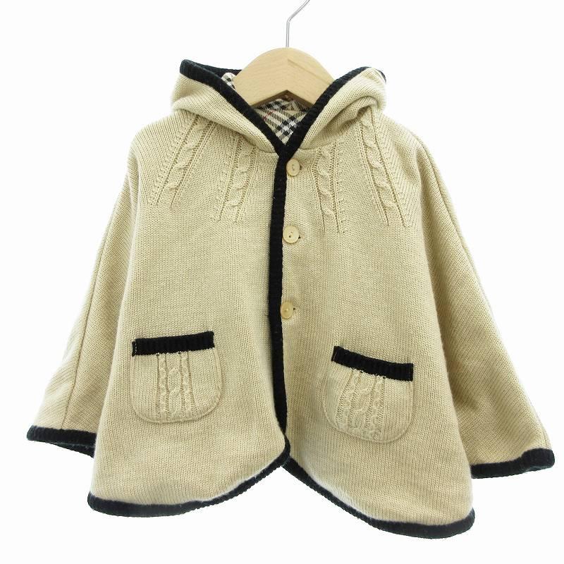バーバリー ロンドン BURBERRY LONDON ポンチョ ケープ ニット ノバ
