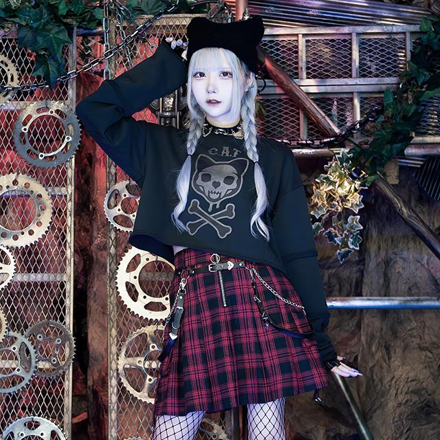 2wayハーネスチェーンベルト 【BLACK】｜LISTEN FLAVOR(リッスン