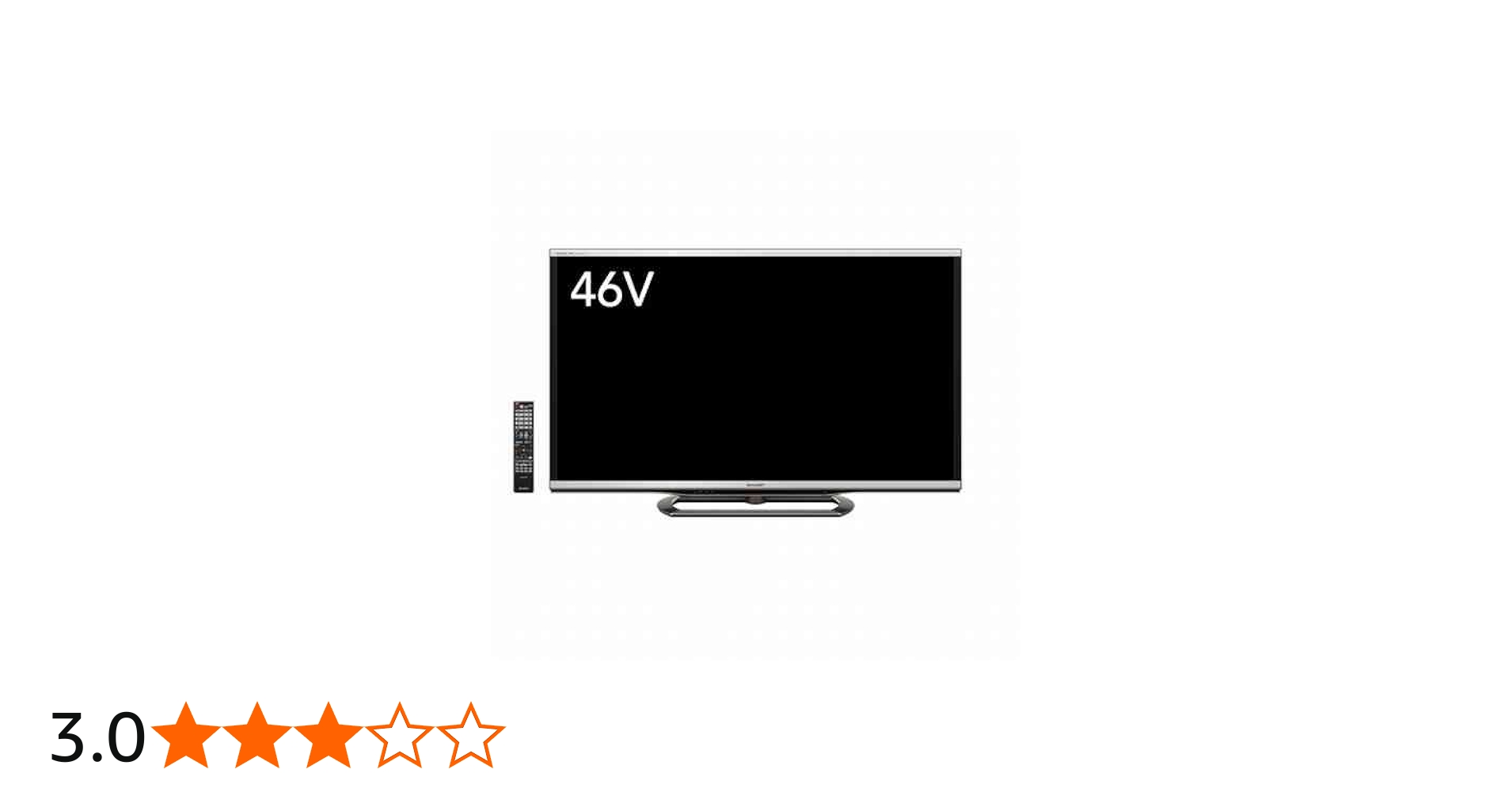 Amazon | シャープ 46V型 フルハイビジョン 液晶テレビ AQUOS