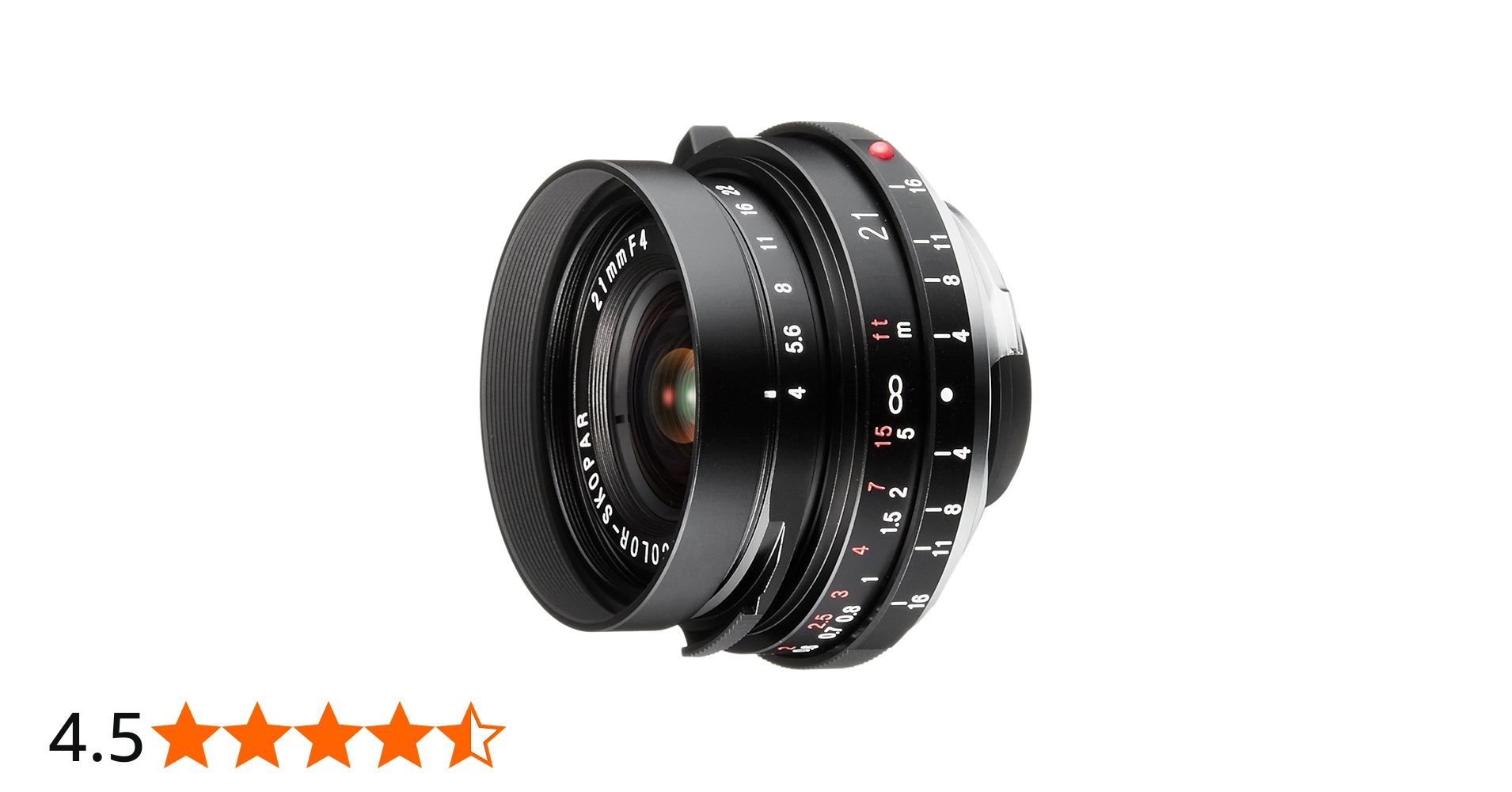 Amazon.co.jp: VoightLander 単焦点広角レンズ COLOR SKOPAR 21mm F4 P