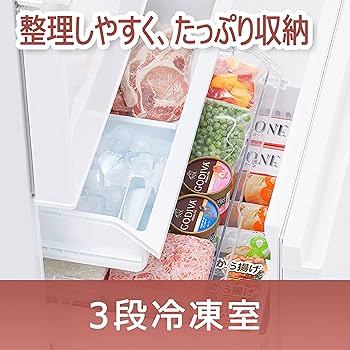 Amazon.co.jp: 東芝(TOSHIBA) 冷蔵庫 幅60.0㎝ 326L GR-U33SC(WU) 3
