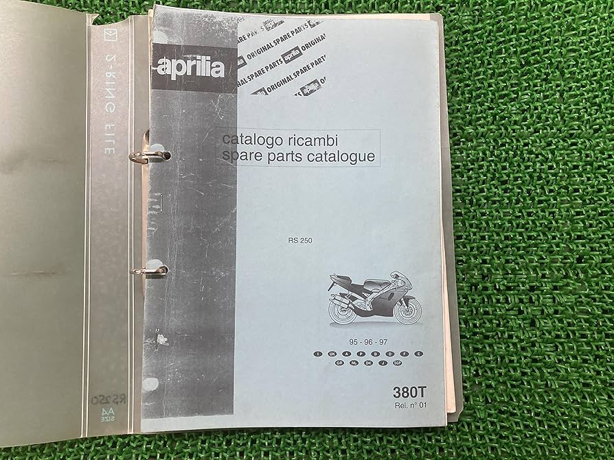 Amazon.co.jp: 中古 アプリリア 正規 バイク 整備書 RS250 パーツ