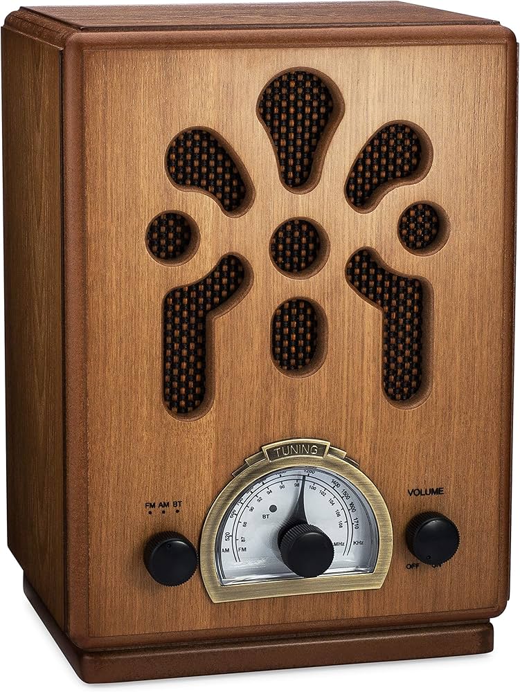 Amazon.com: ClearClick Classic Vintage Retro Style AM/FM Radio