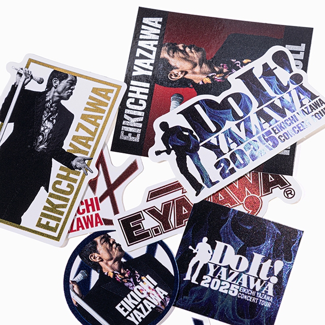 フレークステッカー(Do It!YAZAWA2025)｜DIAMOND MOON通信販売｜矢沢