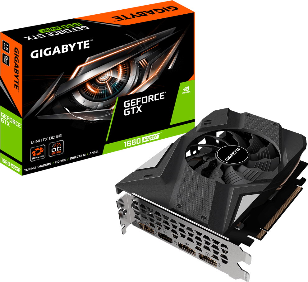 GeForce® GTX 1660 SUPER™ MINI ITX OC 6G - GIGABYTE Japan
