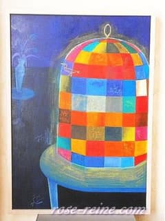 キャンバス油絵専用旅をするサフォーク羊岩山を越えて小さめキャンバス