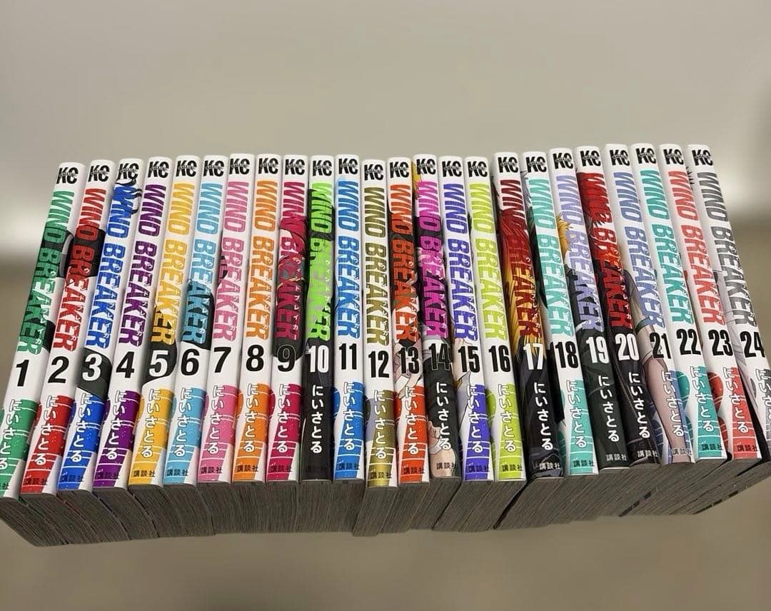 WIND BREAKER ウィンドブレイカー 1~24巻 講談社（kodansha） WIND BREAKER ウインドブレイカー 1巻〜24巻