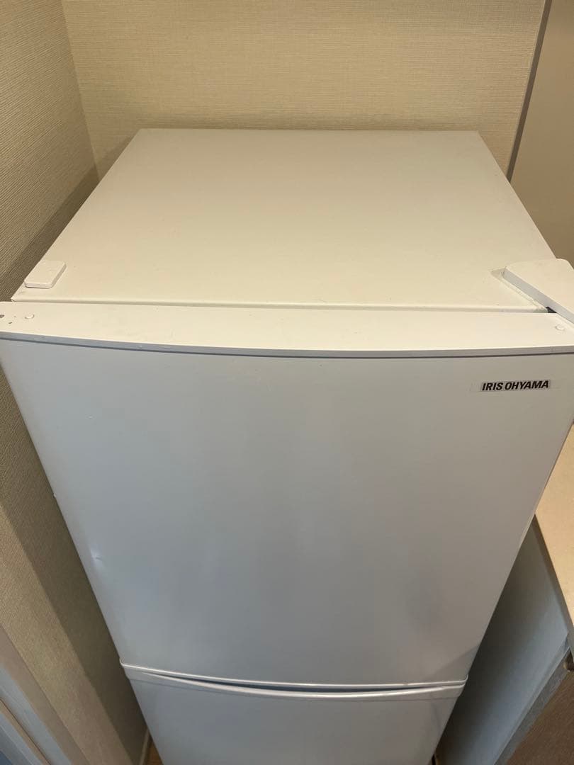 【22年製】IRIS OHYAMA 冷蔵庫 IRSD-14A-W 【最終価格】 IRIS OHYAMA（アイリスオーヤマ） 冷蔵庫 冷凍庫 大容量 ノンフロン