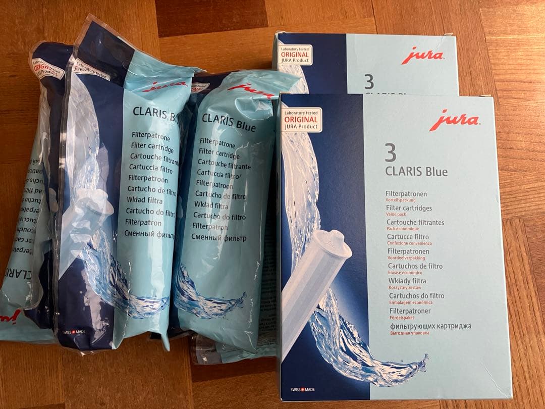 Jura Claris Blue フィルター 3本入り 2箱　+ 6本　計12本 Jura Claris Blue Water Filters (3 Pack) - Only $47.73!