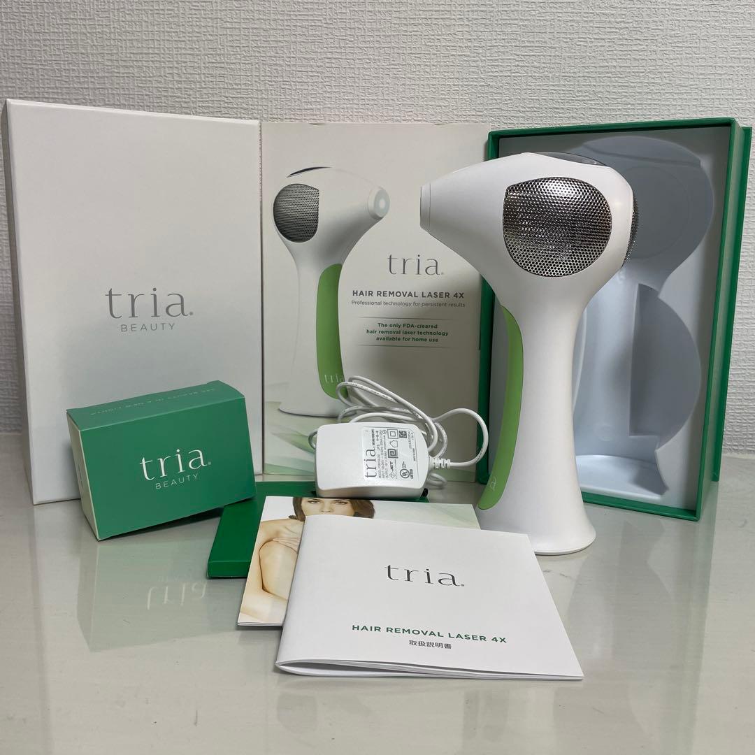 トリア HAIR REMOVAL LASER 4X 付属品有り tria Hair Removal Laser 4X トリア 脱毛器 Tria Hair Removal Laser