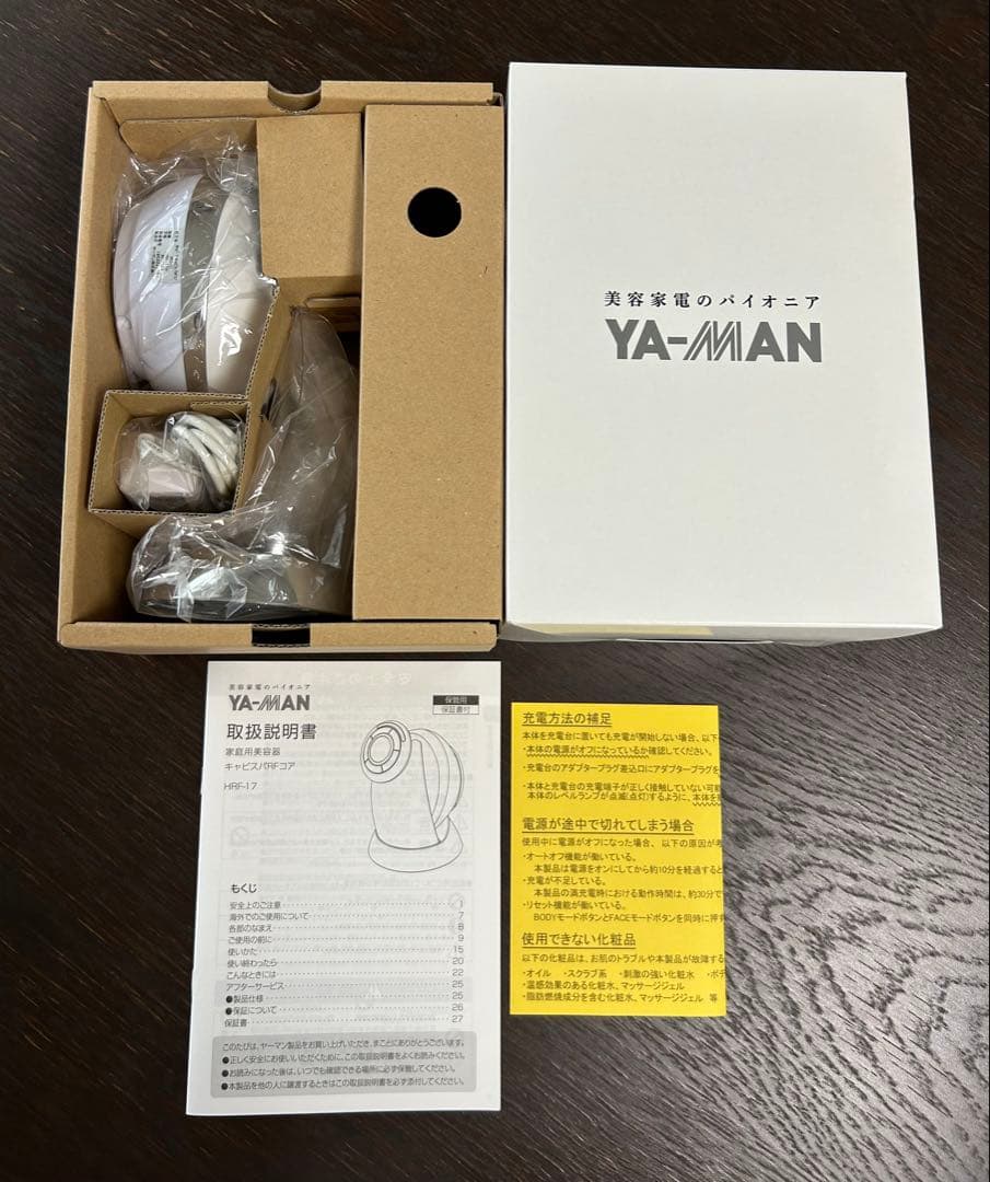 YA-MAN RFボーテ キャビスパRFコア(ホワイト) 本体 付属品あり キャビスパRFコア | YA-MAN TOKYO JAPAN | ヤーマン株式会社