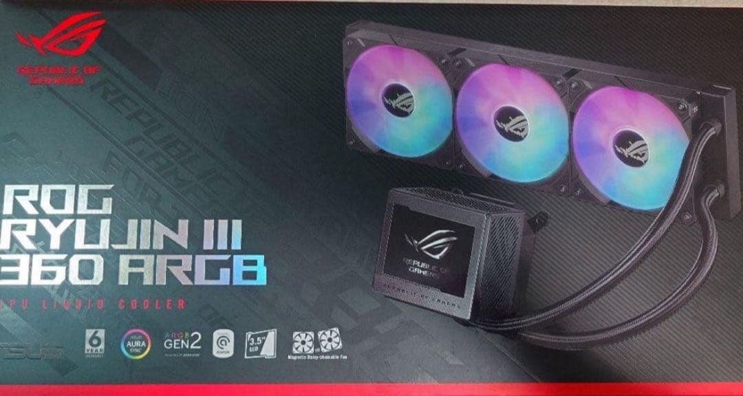 ノ*ケ様 ASUS ROG Ryujin III 360 ARGB CPUクーラ Amazon.com: ASUS ROG RYUJIN III 360 ARGB Extreme Liquid Cooler
