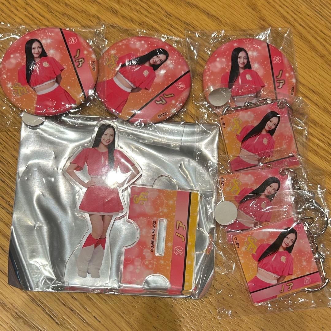 若鷹ガチャ ハニーズ ノア アクリルスタンド 缶バッジ アクキー セット 若鷹ガチャ ハニーズ ノア アクリルスタンド 缶バッジ アクキー セット