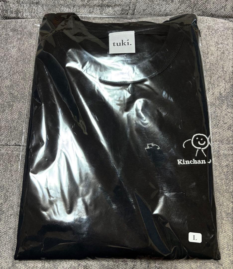 【新品】tuki.承認欲求爆発 きんちゃんたまちゃんTシャツ(Lサイズ)② tuki #承認欲求爆発 #武道館 #tukigoods 無事きんちゃんたまちゃんT