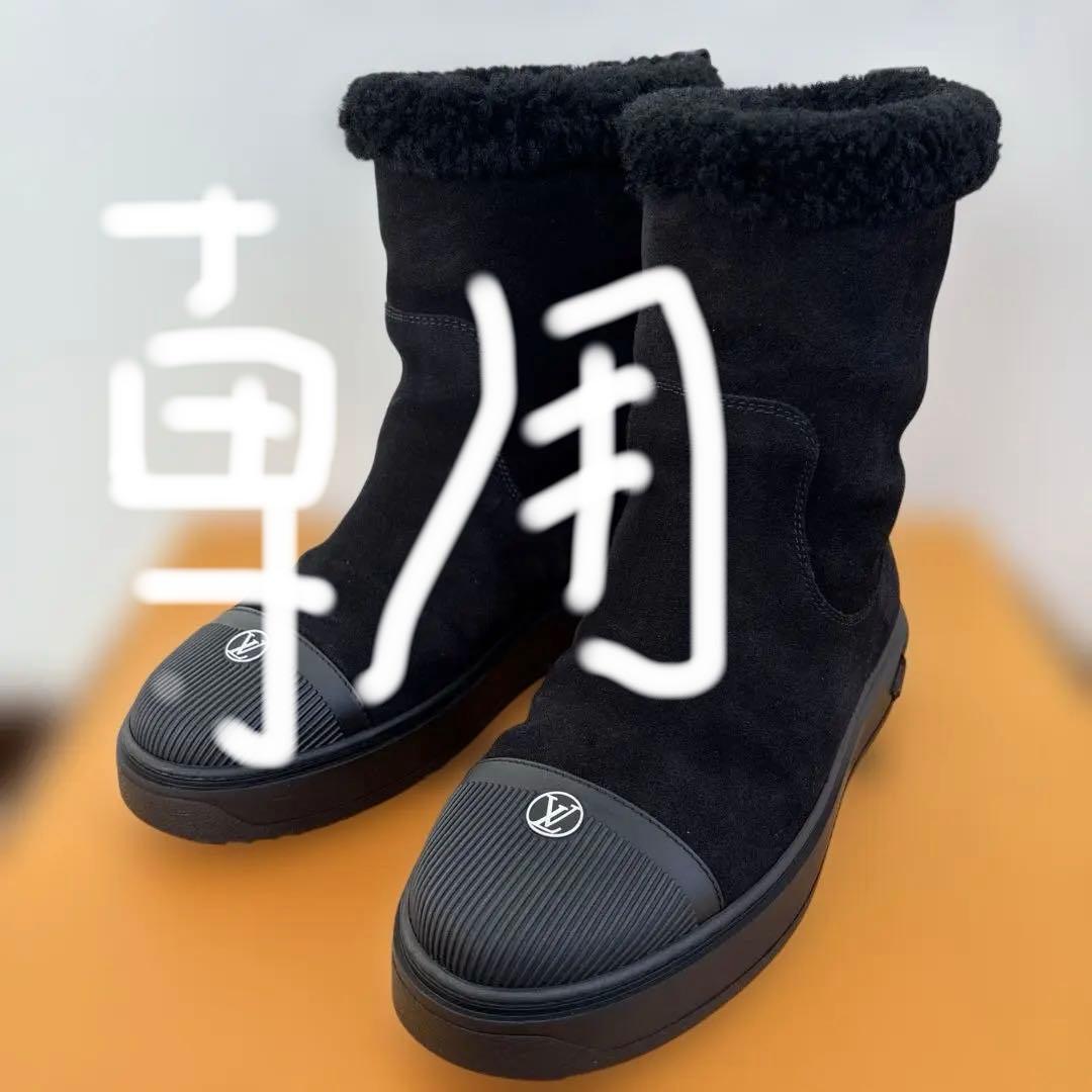 美品　ルイヴィトン　ブリージーライン　ボアブーツ　スウェード　シューズ　ムートン coeuriche777_13126