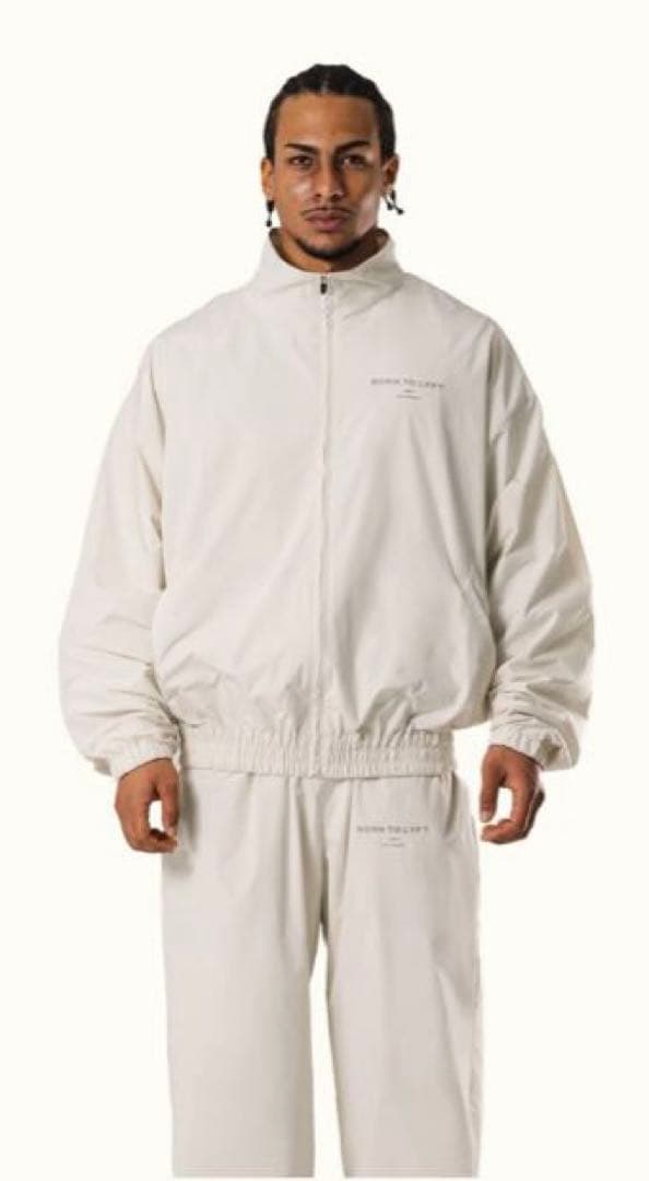 BTL LOGO NYLON JACKET &JOGGERセットアップ BTL Logo Nylon Jacket - Ivory – LÝFT