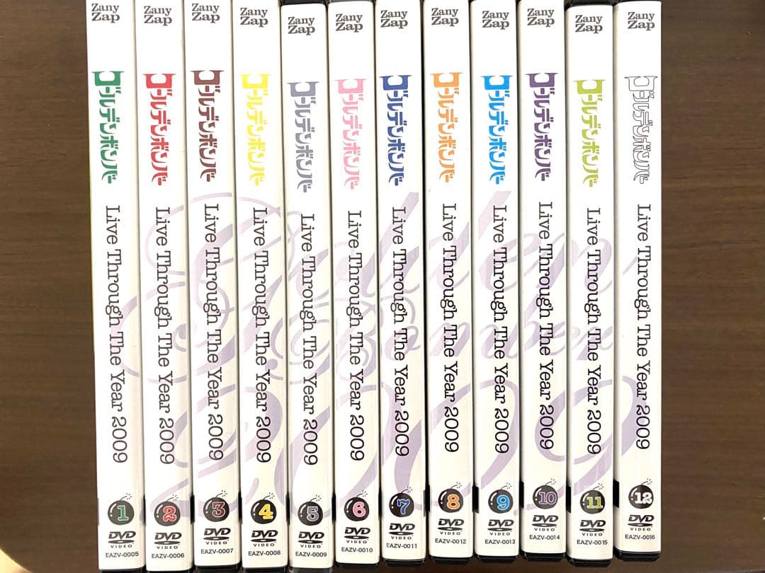 【値下げ】ゴールデンボンバー 2009年12ヶ月連続ワンマンDVD 12巻セット Amazon.co.jp: ゴールデンボンバー 2009年12ヶ月連続ワンマン DVD 6