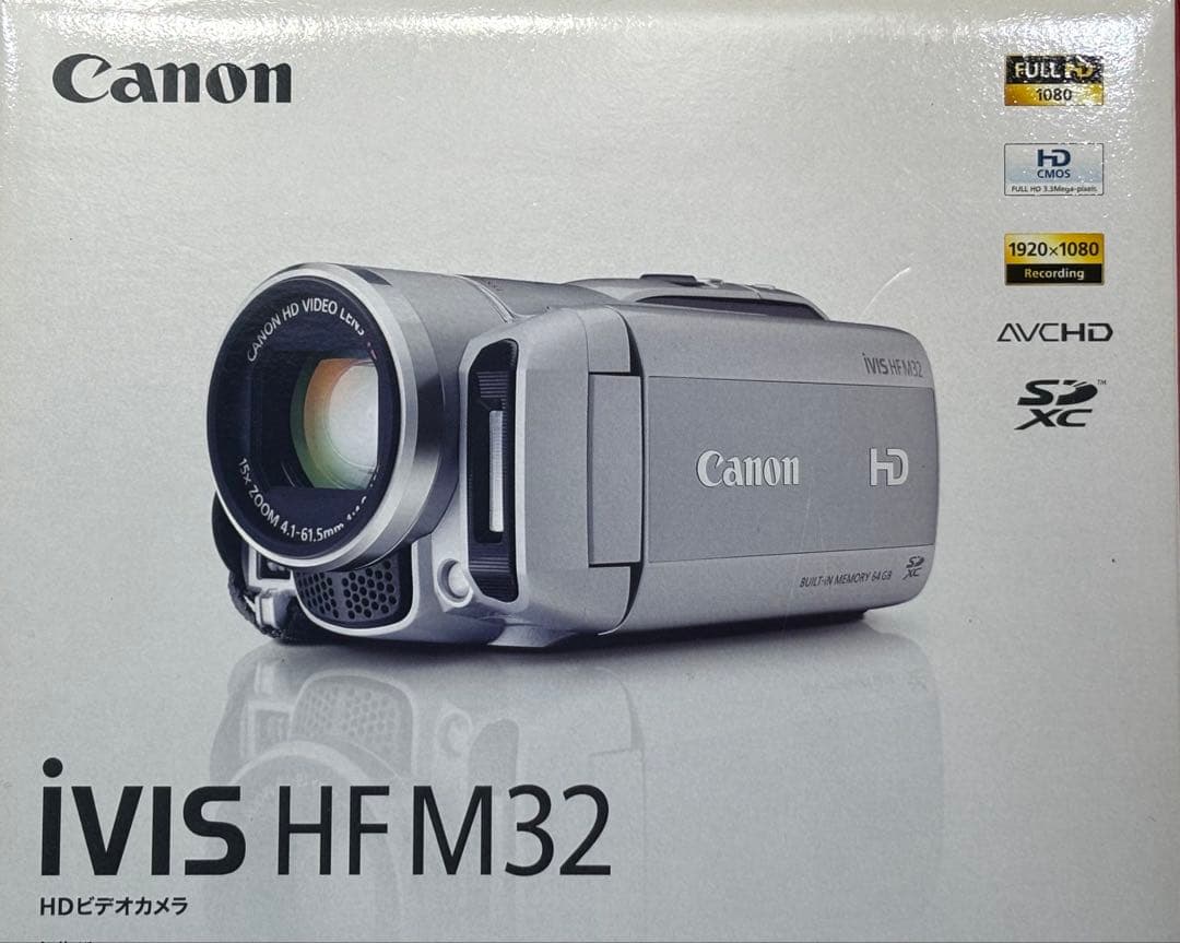 Canon iVIS HF M32 ビデオカメラ 本体 Amazon | Canon デジタルビデオカメラ iVIS HF M32 ブラック