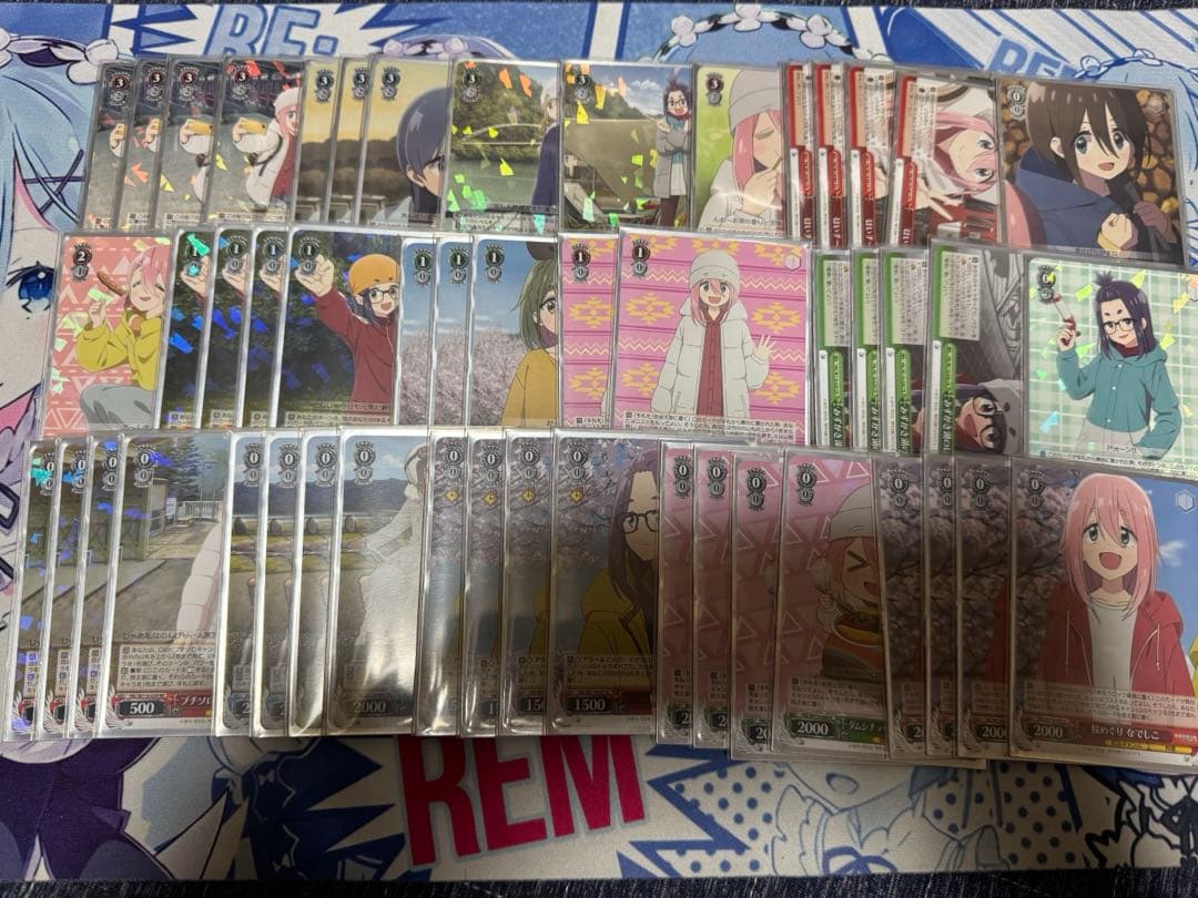 ヴァイスシュヴァルツ　ゆるキャン　宝扉デッキ　+パーツ(デッキ含め4コン) ヴァイスシュヴァルツ ゆるキャン 宝扉デッキ +パーツ(デッキ含め4コン