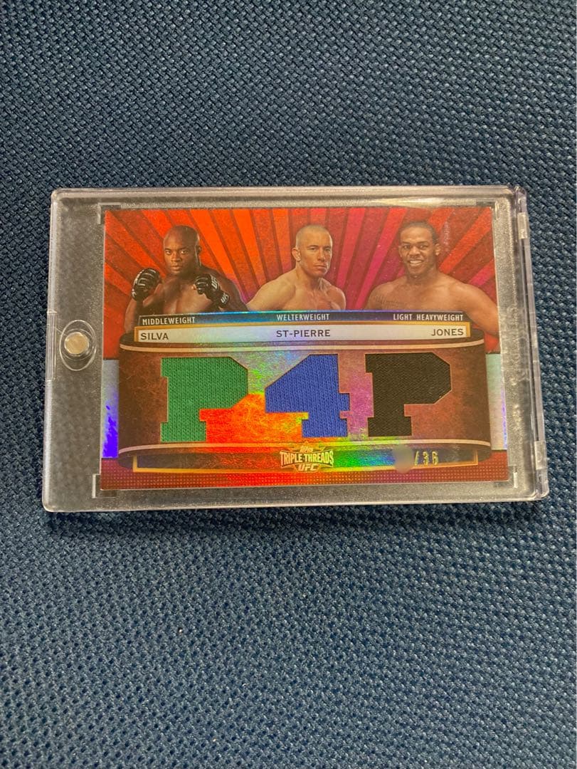 専用　ジョンジョーンズ　GSP　アンデウソンシウバ　レリック　カード　UFC WOWOW「UFC 甦る名勝負選！」7月24日からスタート。コナー・マクレガー