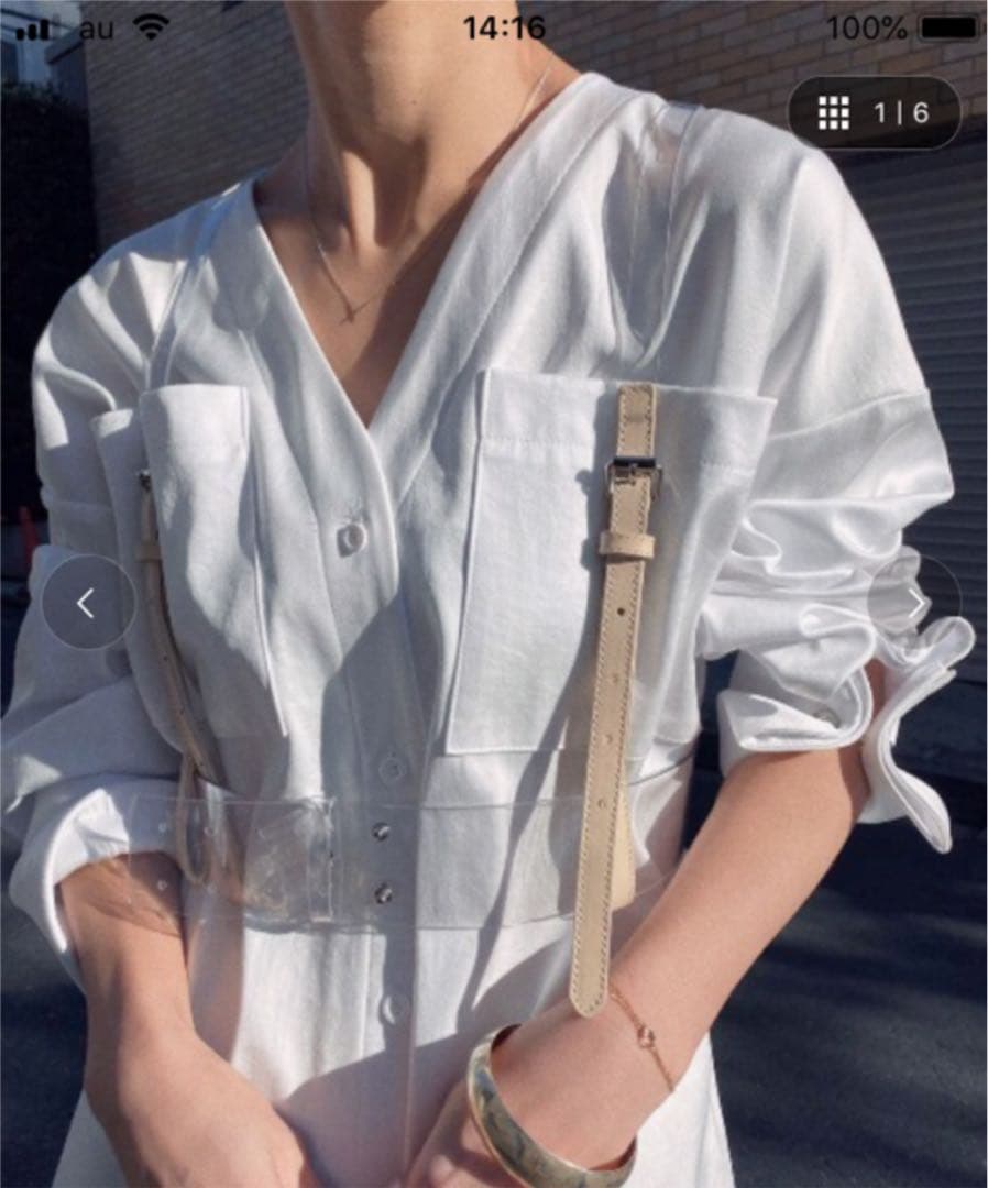 アメリヴィンテージ. クリア スレンダー ハーネスベルト(新品、未使用、未開封) Otori. / 妄毒ハーネスベルト『アルストロメリア』（OTR198） - QOOZA