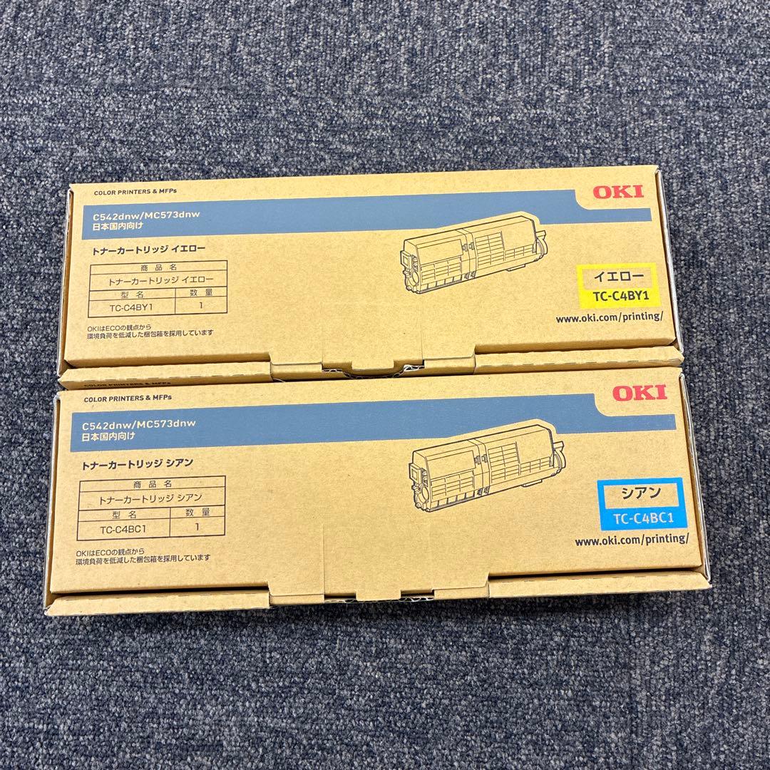 OKI 純正トナーカートリッジ 2色セット OKI 純正 トナーカートリッジセット TNR-C4K - メルカリ
