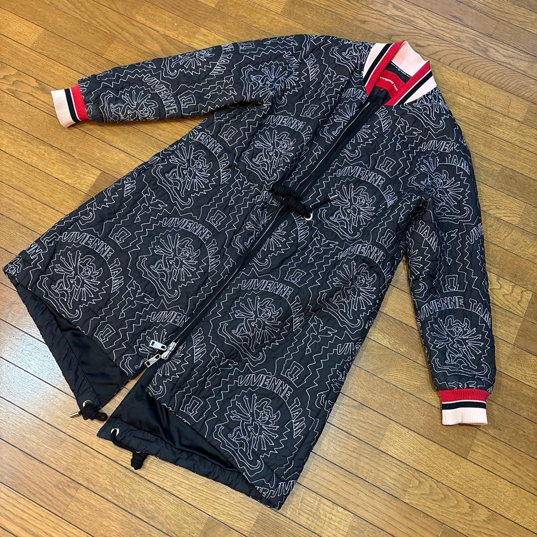 VIVIENNE TAM 刺繍モッズコート WL メモリータフタノーカラーモッズコート｜VIVIENNE TAM