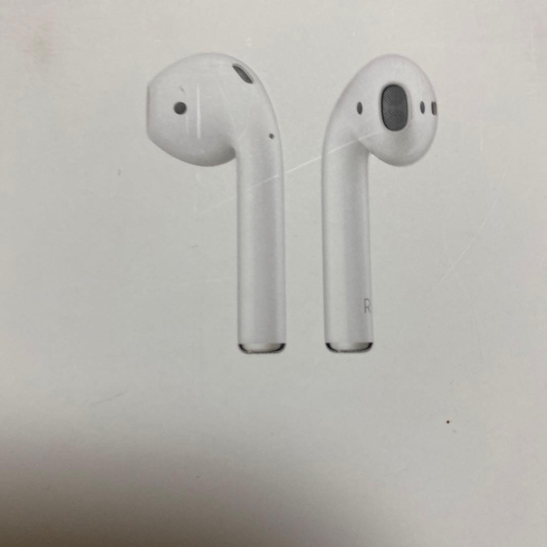 Apple Bluetoothワイヤレスイヤホン AirPods PV7J/A Apple AirPods 第2世代 MV7N2J/A iPhone対応 Siri連携 両耳片耳 どちら