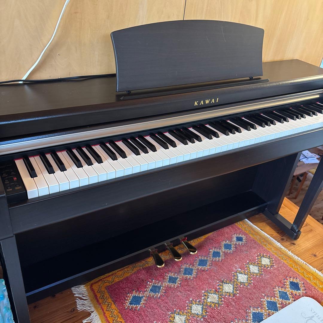 （引き取り）中古美品　KAWAI デジタルピアノ CN24R 電子ピアノ KAWAI CN24R 2013年製 中古 椅子付き ローズウッド調