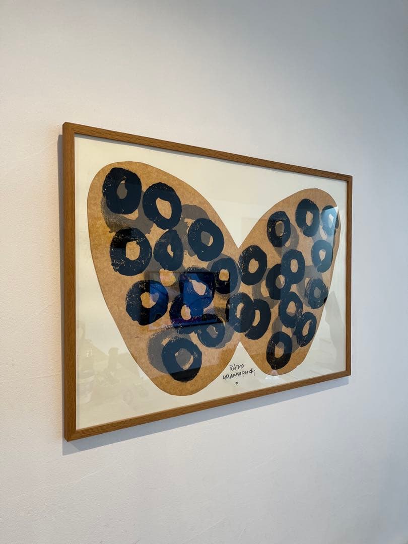 <期間限定値下げ‼️>山口一郎 絵 / 原画　蝶々 Lサイズ 期間限定値下げ‼️>山口一郎 絵 / 原画 蝶々 Lサイズ - メルカリ