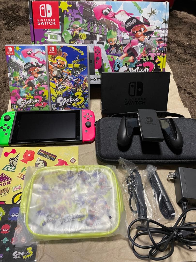 Nintendo Switch スプラトゥーン2セットスプラトゥーン3ソフト付き Amazon.co.jp: Nintendo Switch スプラトゥーン2セット : ゲーム
