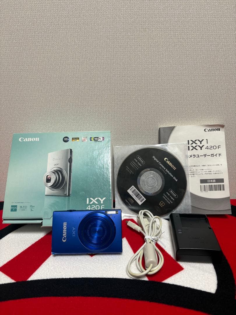 Canon IXY 420F FULLHD キャノン イクシー ✨デジカメ Canon IXY 420F 420 F 16.1 MP Compact Digital Camera Silver Made In